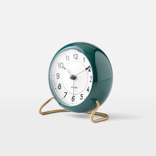 Arne Jacobsen  Station Alarm Clock - Racing Green