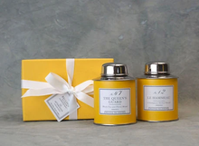Bellocq Afternoon Collection Yellow Traveler Caddy Set