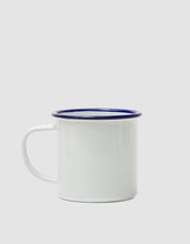 Falcon Enamelware- Mug, Original White with Blue Rim