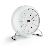 Banker's Alarm Clock - White