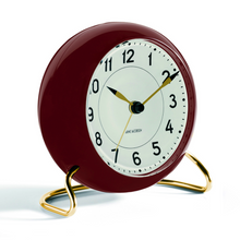 Arne Jacobsen  Station Alarm Clock - Burgundy