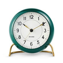 Arne Jacobsen  Station Alarm Clock - Racing Green