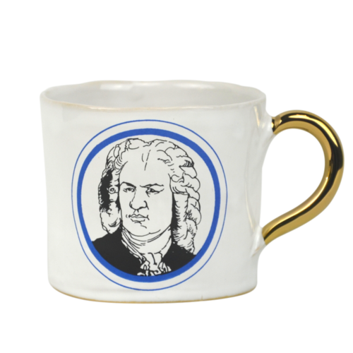 Kuhn Keramik Alice Medium Coffee Cup Glam Johann Sebastian Bach
