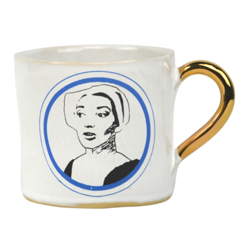 Kuhn Keramik Alice Medium Coffee Cup Glam Maria Callas