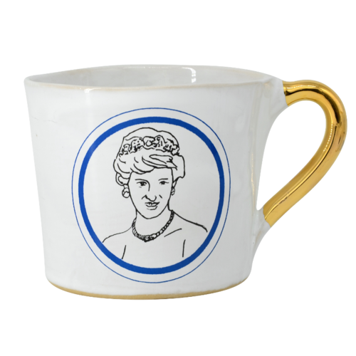 Kuhn Keramik Alice Medium Coffee Cup Glam Lady Di